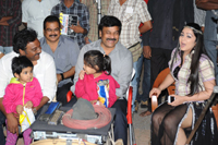 Chiranjeevi at Naayak Onlocation Stills